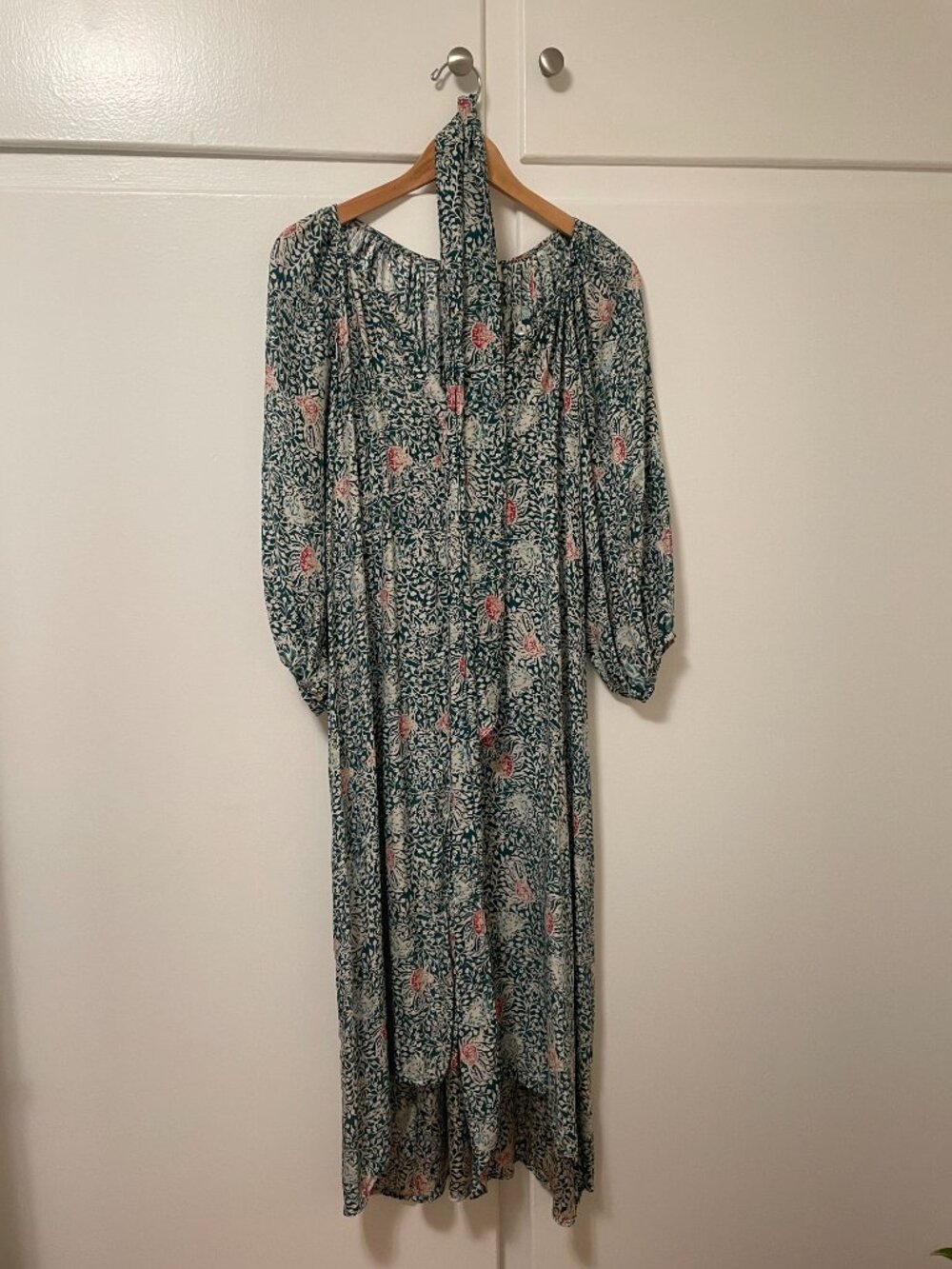 Natalie Martin Alex Silk Midi Dress